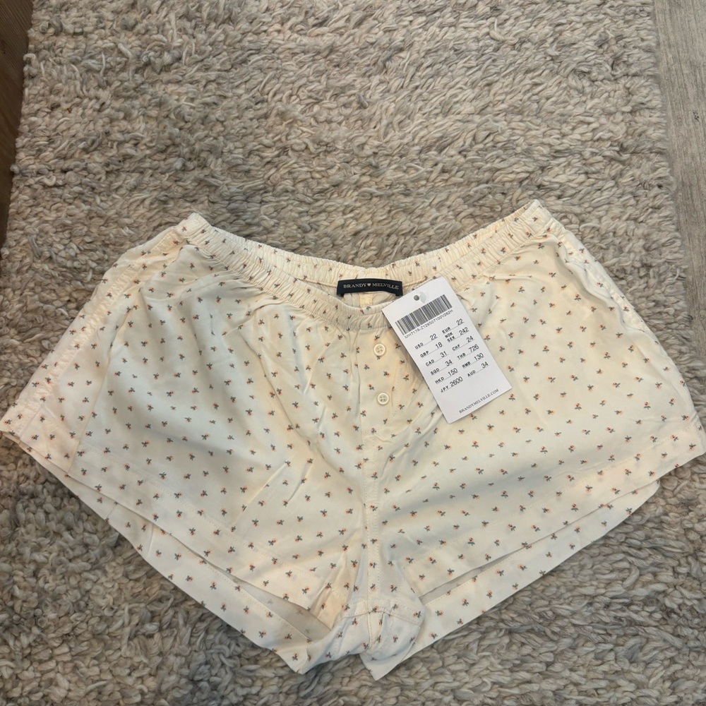 Brandy Melville Floral Shorts